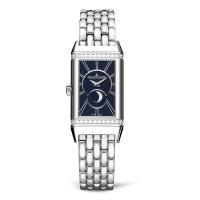 Reverso One Duetto Moon Edelstahl