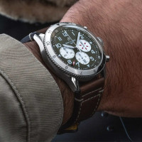 Super AVI B04 Chronograph GMT 46 Curtiss Warhawk