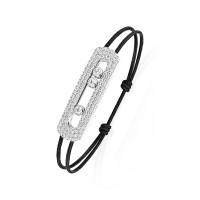 Move Titanium XL Armband mit Schnur