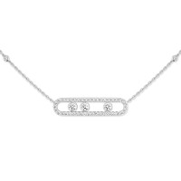 Move Classique Pavé Halskette