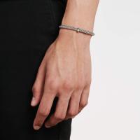 Solo Flex'it Armband mit schwarzen Brillanten
