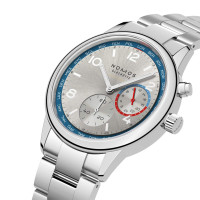 Club Sport Neomatik Weltzeit silber