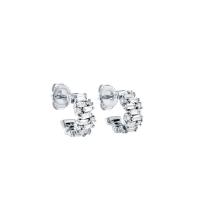 Shimmer Diamond Mini Hoops Creolen