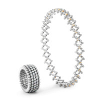 Serafino Multi-Size Ring und Armband