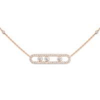 Move Classique Pavé Halskette