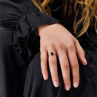 Dancing Mystery Black Ring