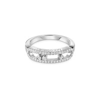 Baby Move Classique Pavé Ring