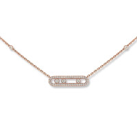 Move Classique Baby Pavé Halskette