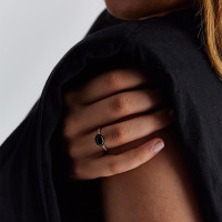 Dancing Mystery Black Ring