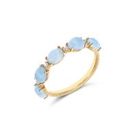 Dancing Azure Ring