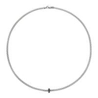 Prima Halskette mit schwarzen Diamanten