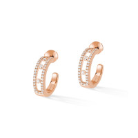 Move Classique Pavé Hoop Creolen