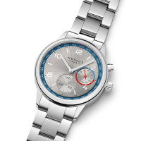 Club Sport Neomatik Weltzeit silber