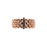 Panorama Flex'it Ring mit schwarzen Diamanten