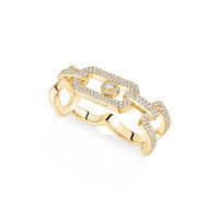 So Move Zwei-Finger Diamantring