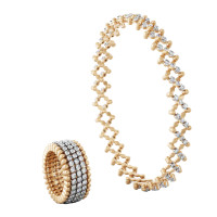 Serafino Multi-Size Ring und Armreif