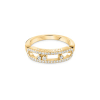 Baby Move Classique Pavé Ring