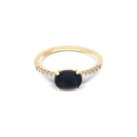 Dancing Mystery Black Ring