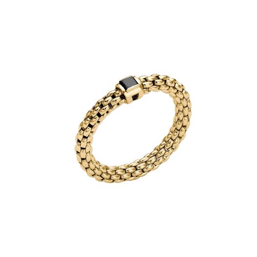 FOPE - Souls Flex'it Ring mit schwarzem Diamanten