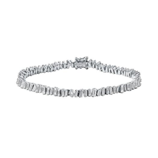 Suzanne Kalan - Classic Diamond Baguette Tennis Armband