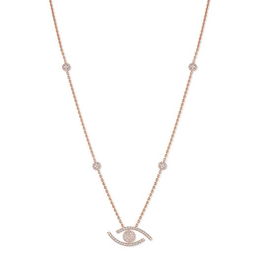 Messika - Lange Lucky Eye Halskette