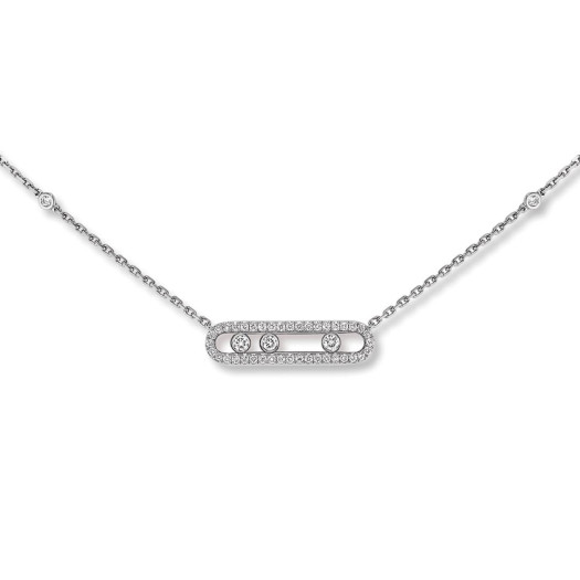 Messika - Move Classique Baby Pavé Halskette
