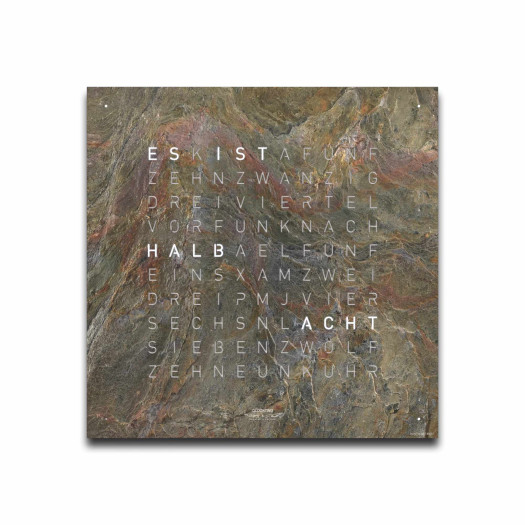 Qlocktwo - FRONTCOVER EARTH 45 CREATOR'S EDITION GLINTSCAPE