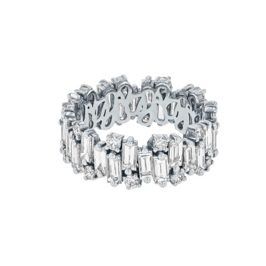 Suzanne Kalan - Shimmer Audrey Diamond Eternity Ring