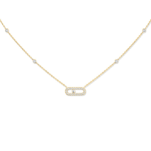 Messika - Move Uno Pavé Halskette