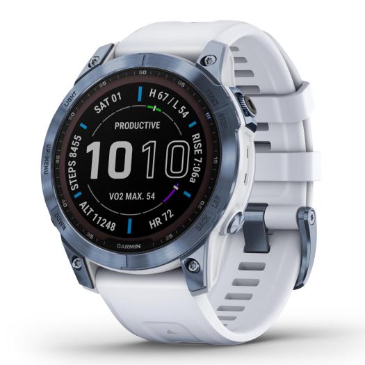 Garmin - fēnix® 7 Sapphire Solar