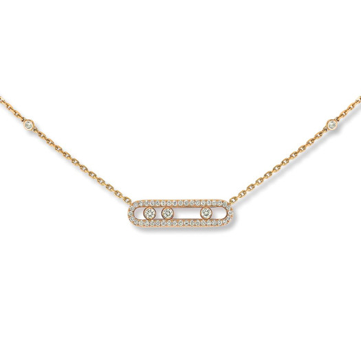 Messika - Move Classique Baby Pavé Halskette