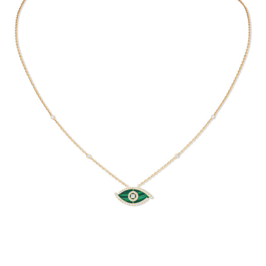 Messika - Lucky Eye Malachit Halskette