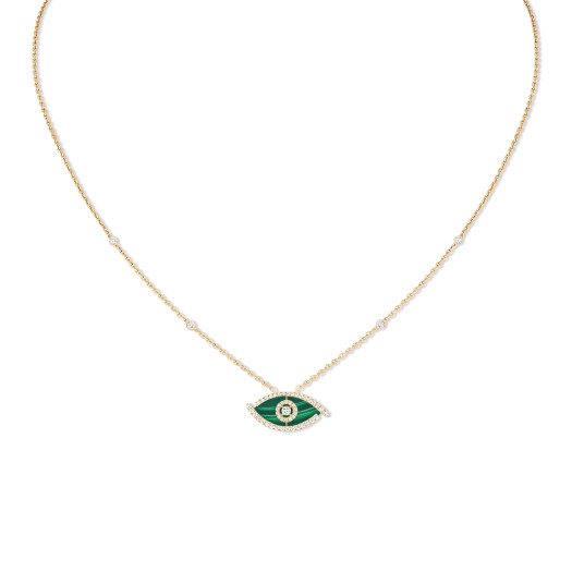 Messika - Lucky Eye Malachit Halskette