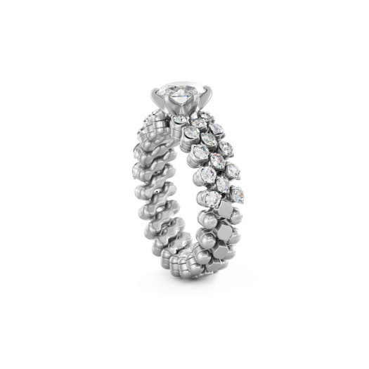 Serafino Consoli - Brevetto Solitaire Multi-Size Ring