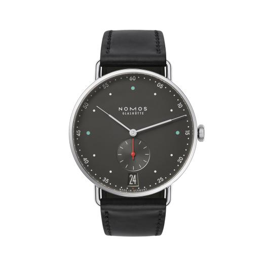 NOMOS Glashütte - Metro 38 Datum stadtschwarz