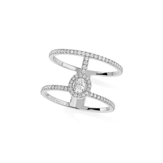 Messika - Glam'azone 2 Rows Pavé Ring