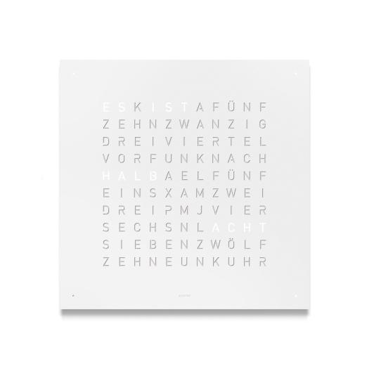 Qlocktwo - EARTH 45 EDITION WHITE PEPPER 