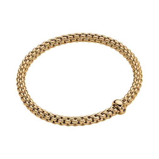 FOPE - Solo Flex'it Armband mit schwarzen Brillanten