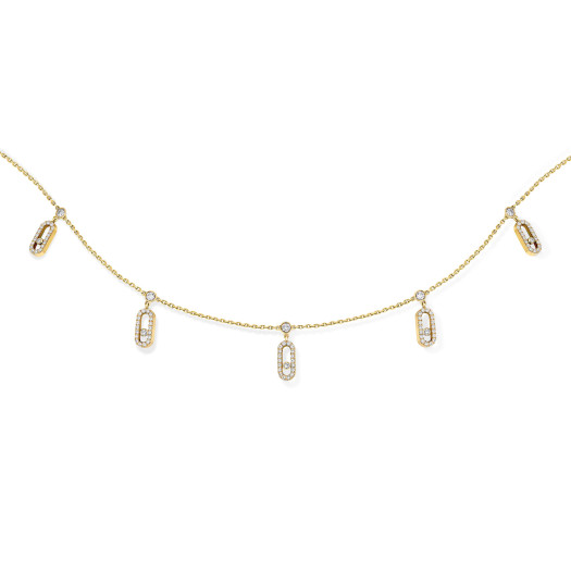 Messika - Move Uno Choker Kette mit Quasten