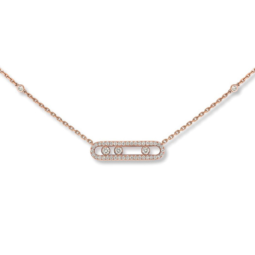 Messika - Move Classique Baby Pavé Halskette