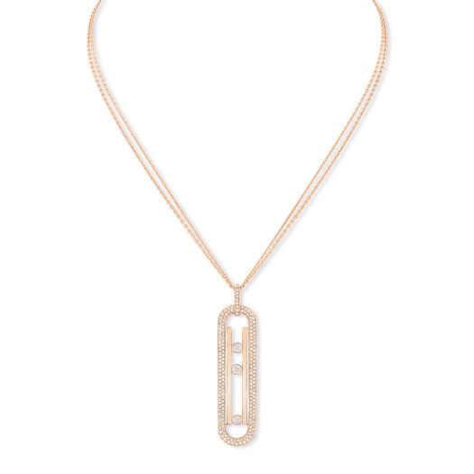 Messika - Lange Move 10th Anniversary Halskette mit Anhänger