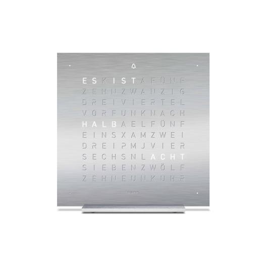 Qlocktwo - EARTH 13.5 FULL METAL 