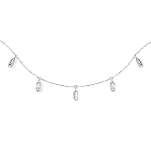 Messika - Move Uno Choker Kette mit Quasten