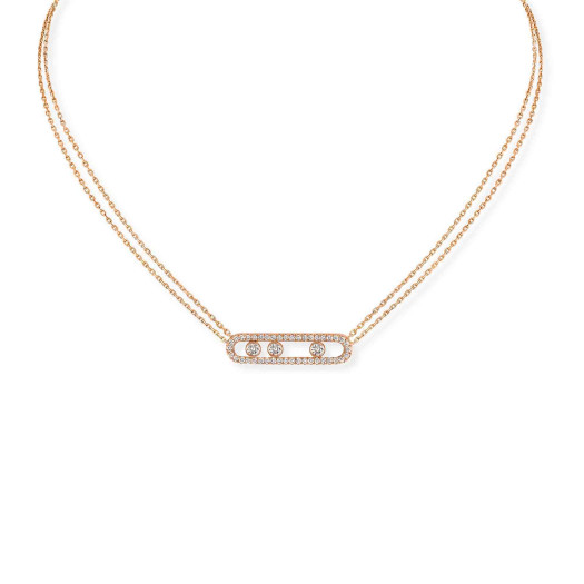 Messika - Move Classique Pavé Halskette