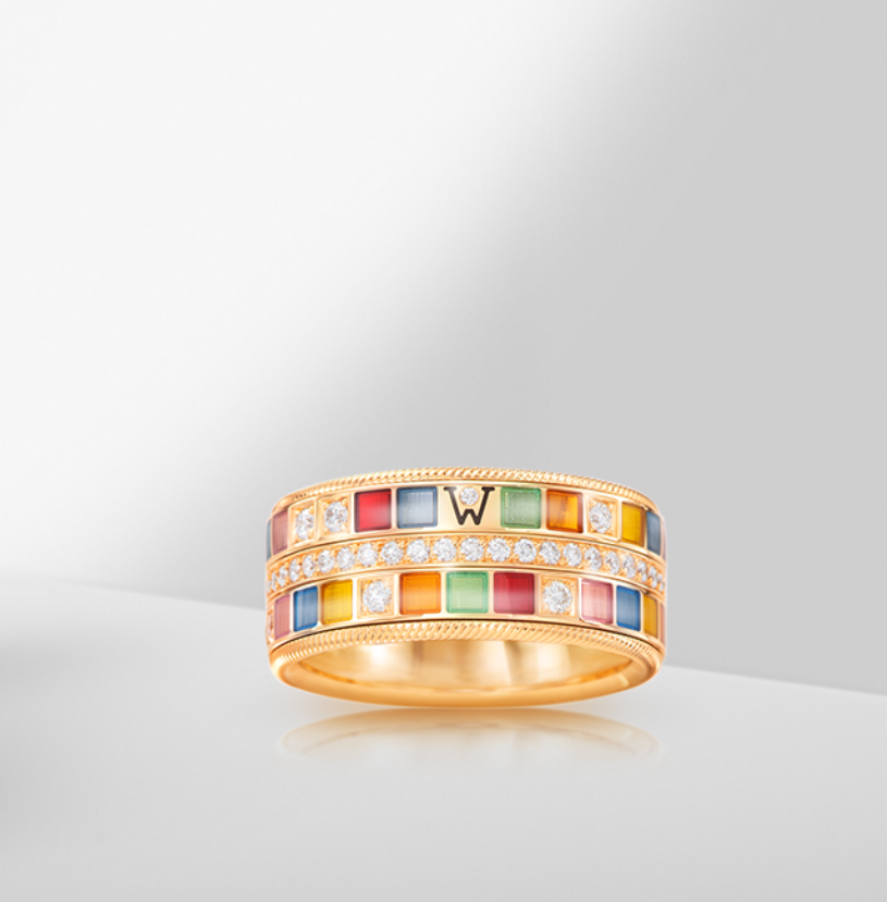Juwelier Kuhnle Wellendorff Regenbogen Ring