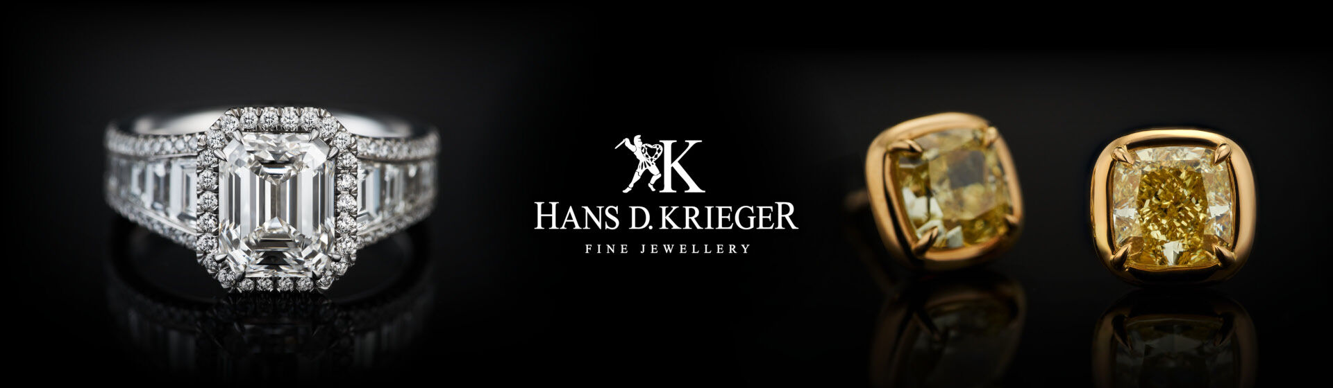 Hans D Krieger Banner Juwelier Kuhnle in Fürth